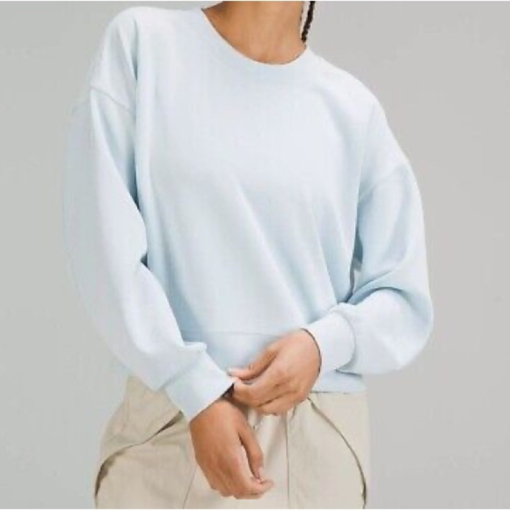 Lululemon Perfectly Oversized Crop Crew
